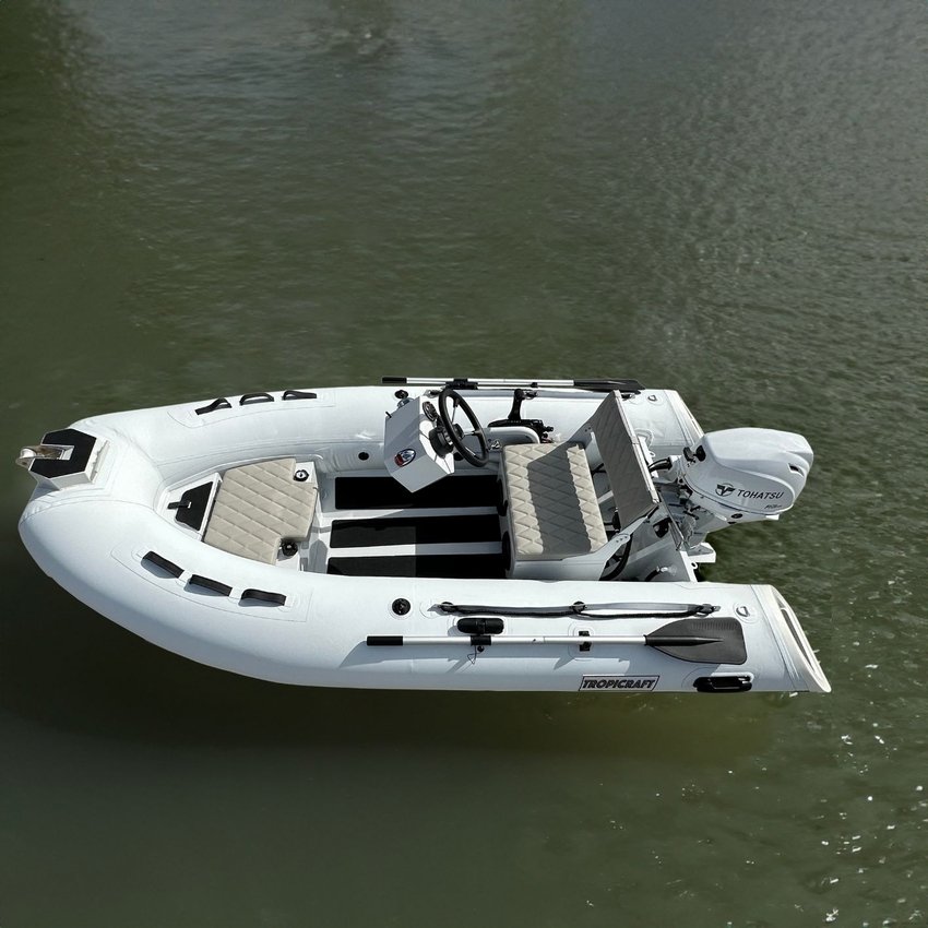 Tropicraft 320 Inflatable Boat with 20HP Outboard Engine - Image 2
