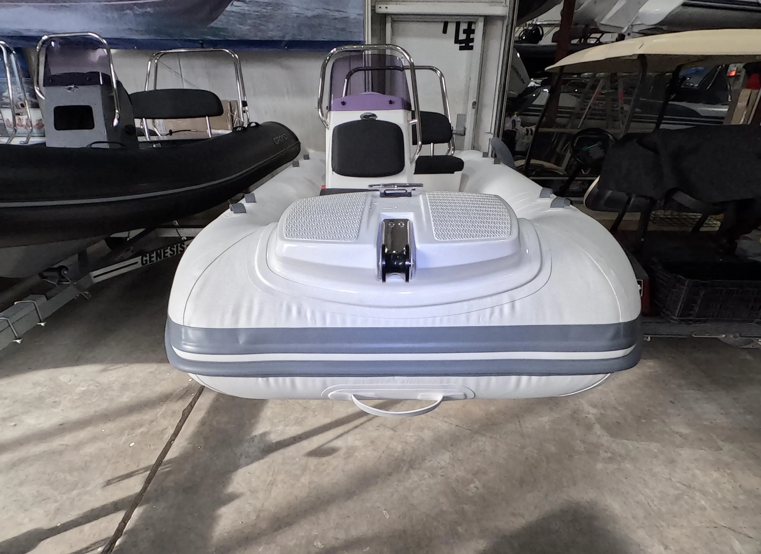 2024 Grand Inflatables S370NL Rigid Inflatable Boat Mercury 25HP - Image 5