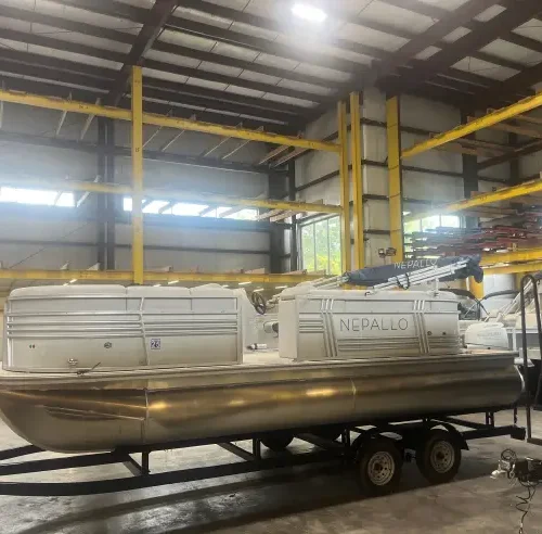 2023 Nepallo 20 TL Suzuki 60HP Pontoon Boat Used