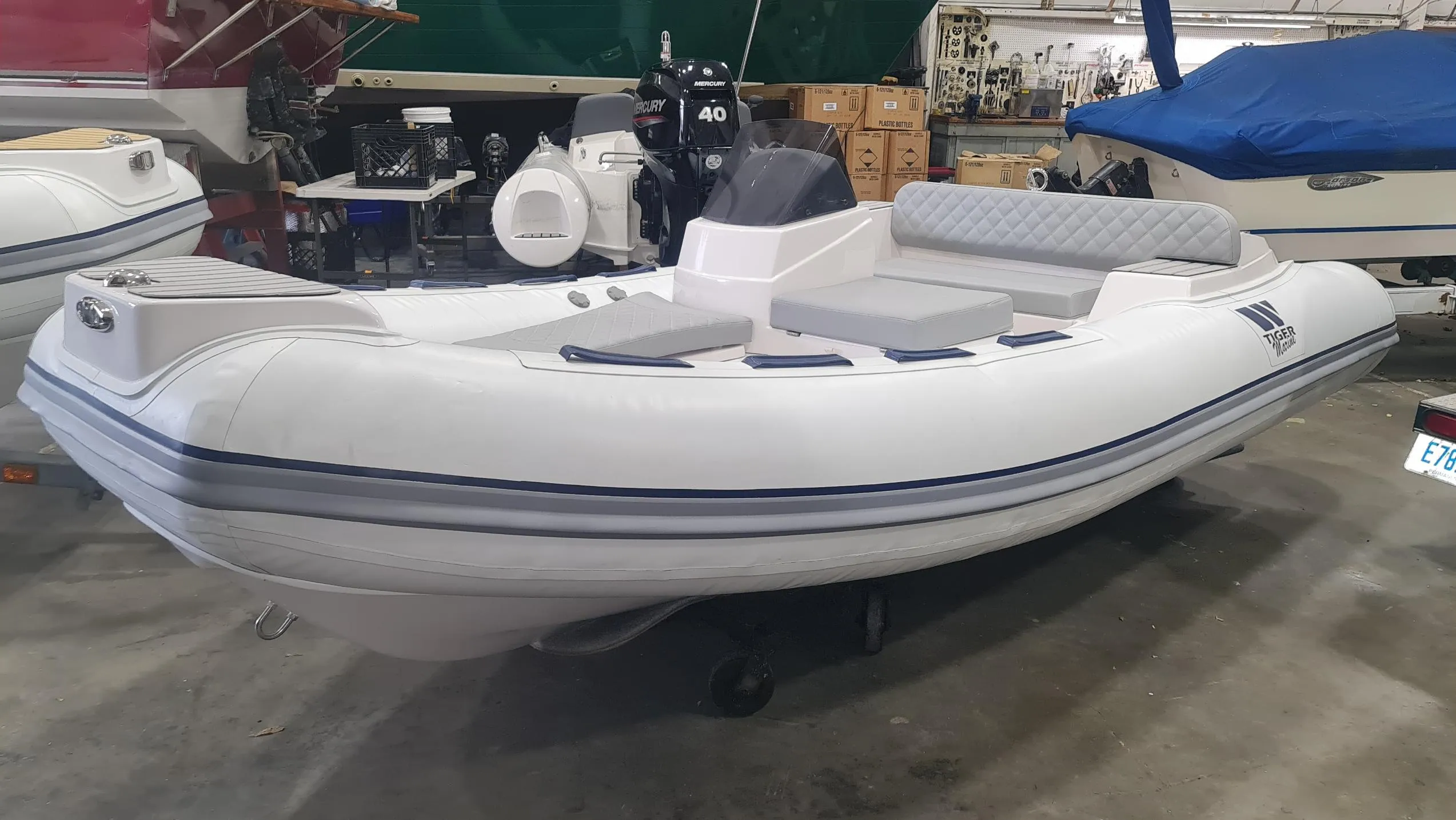 2023 Tiger Marine 400 Protender RIB Mercury 60HP