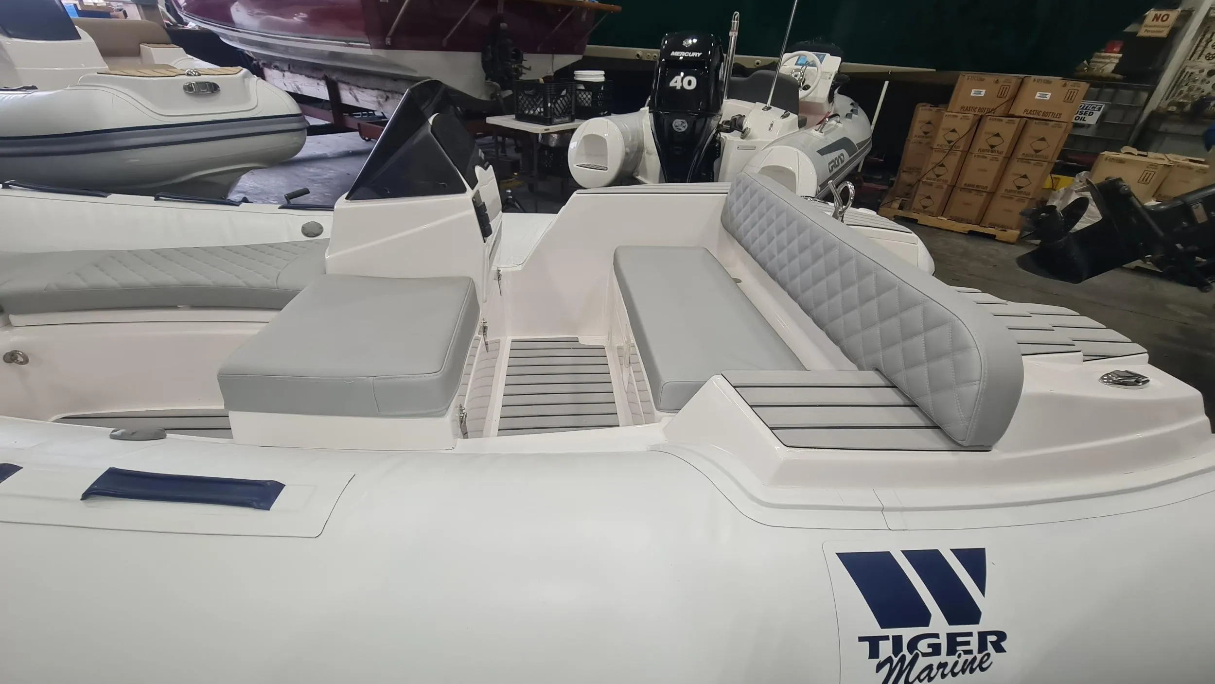 2023 Tiger Marine 400 Protender Rigid Inflatable Boat - Image 6