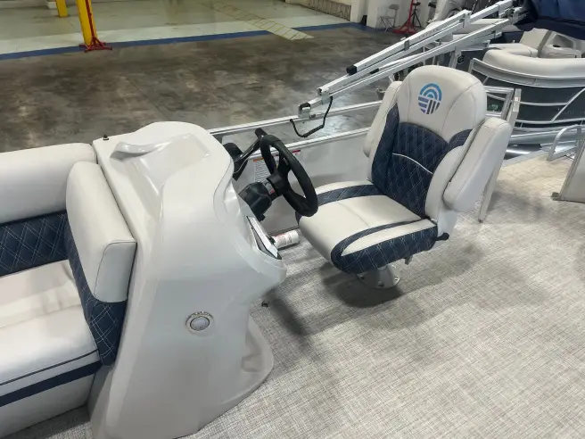 2023 Nepallo 20 TL Pontoon Boat Suzuki 60HP with Upgraded Interior - Image 10