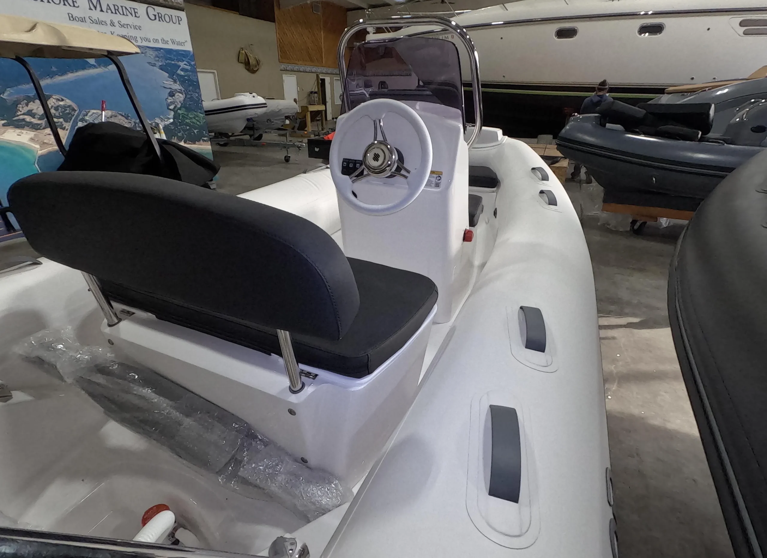 2024 Grand Inflatables S370NL Rigid Inflatable Boat Mercury 25HP - Image 13