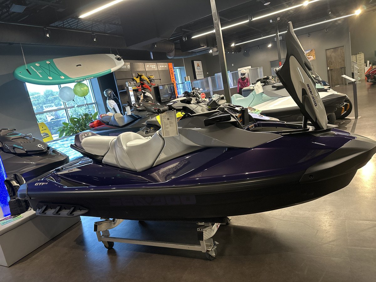 2025 Sea-Doo GTI SE 130 iBR Personal Watercraft - Image 4