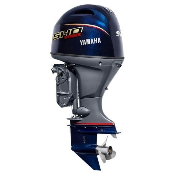 Yamaha F90 Outboard Motor | 90 HP Four-Cylinder Maximum Mid-Range Powerplant