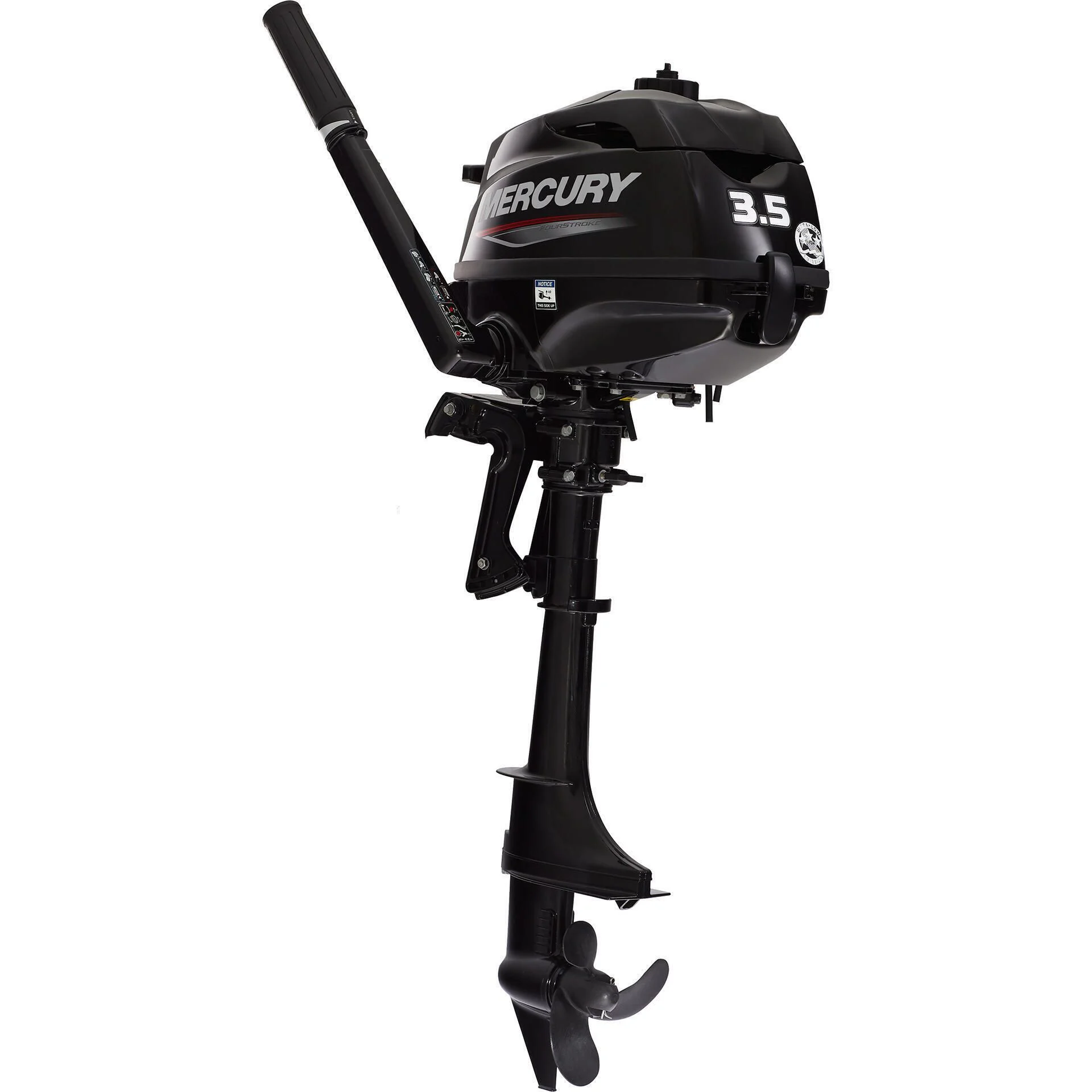 Mercury 3.5 HP outboard motor FourStroke tiller short shaft