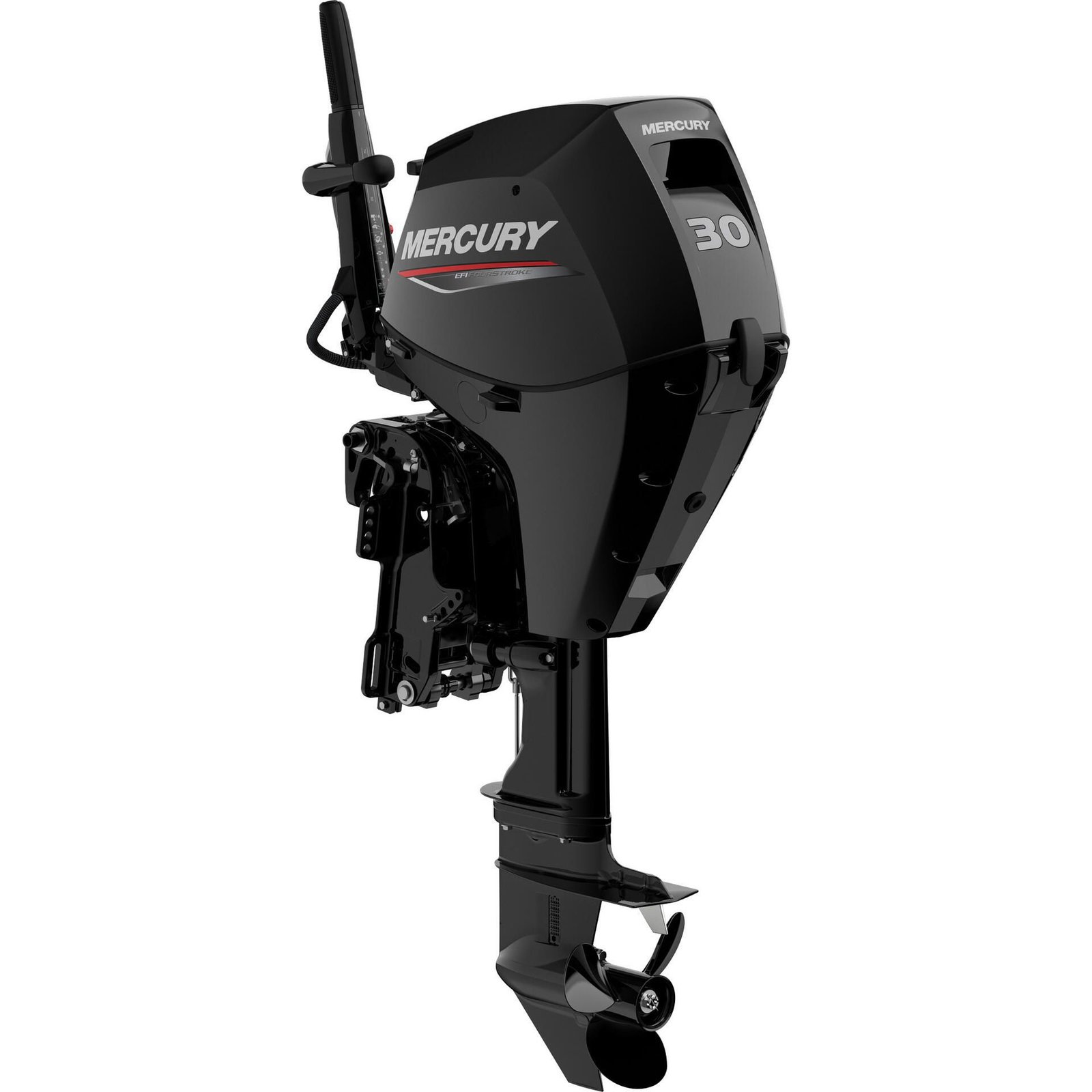 Mercury 30 HP outboard motor three cylinder EFI FourStroke tiller