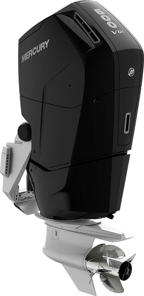 Mercury Verado 600 HP V12 4-Stroke Outboard Engine | 7.6L, Two-Speed Transmission